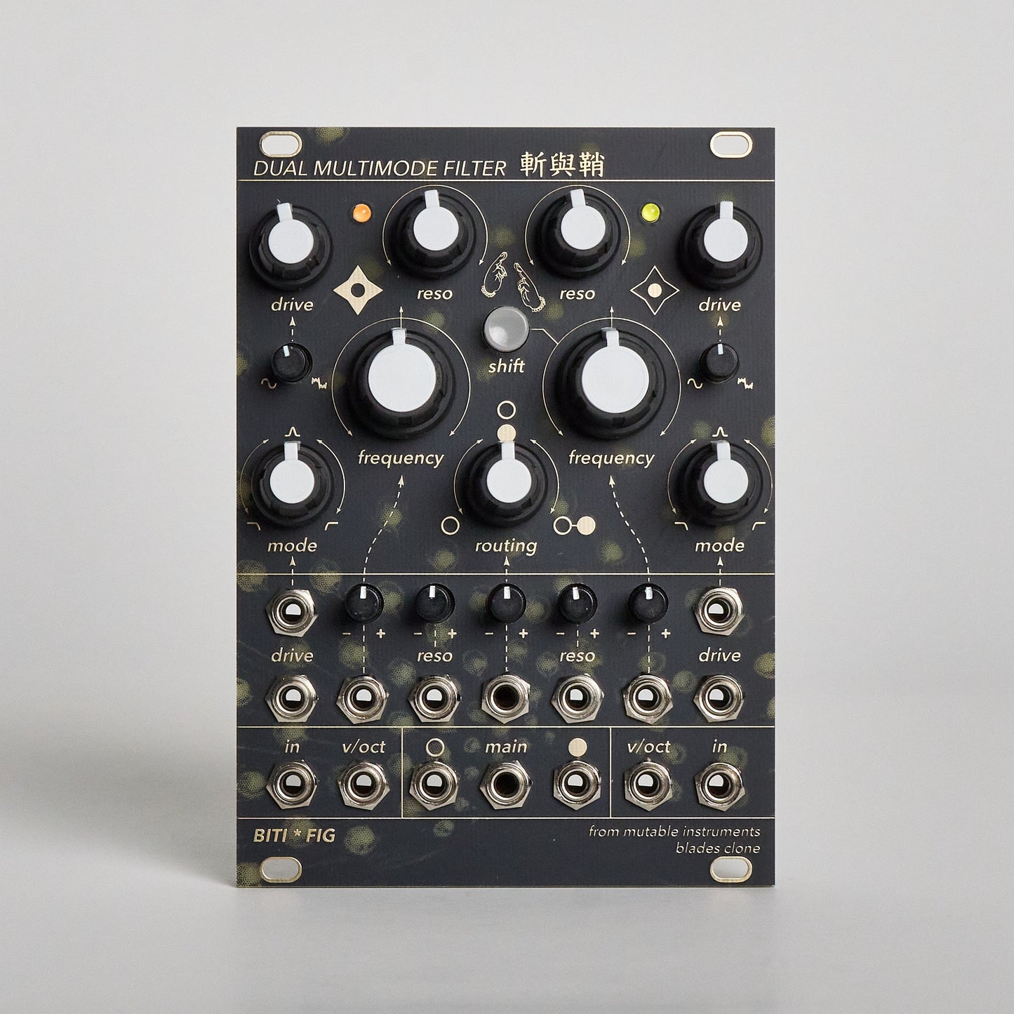 BITIWORKSHOP * FIG DUAL MULTIMODE FILTER 斬與鞘 (mutable-instruments blades clone)