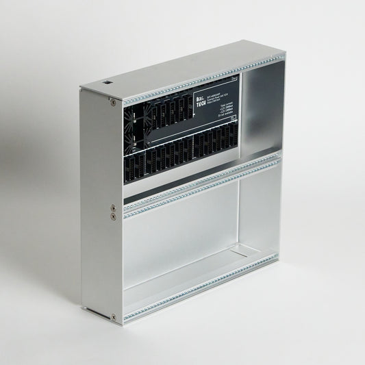 BITIWORKSHOP 6U52hp powered eurorack case - Silver