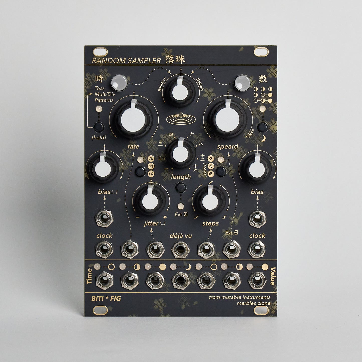 BITI WORKSHOP * FIG RANDOM SAMPLER 落珠 (mutable-instruments Marbles clone)
