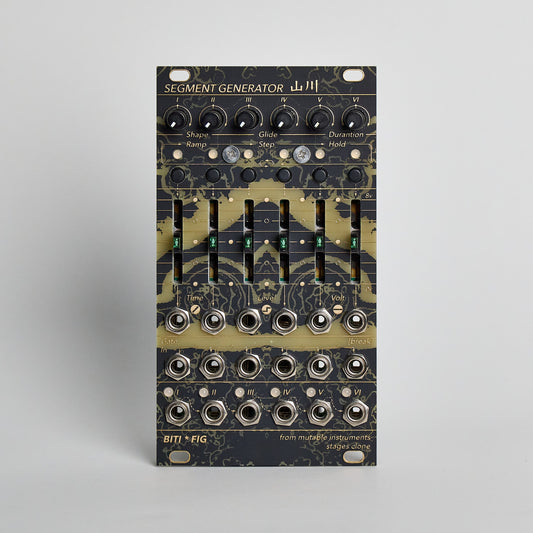 BITIWORKSHOP * FIG SEGMENT GENERATOR 山川 (mutable-instruments Stages clone)